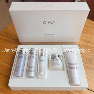 Set dưỡng trắng da Ohui 5 món Ohui Extreme White 5pcs GWP Set 90ml