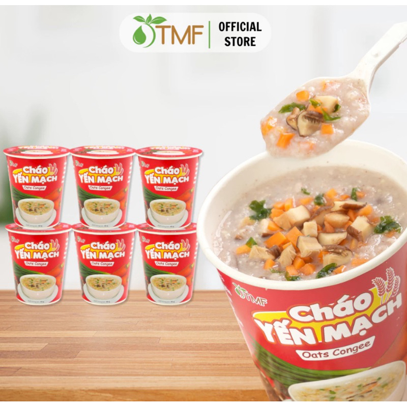 Cháo Yến Mạch Ly 43gr/COMBO/36ly