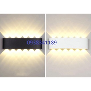 Đèn LED hắt tường 10 tia-nguồn nhôm đúc chống nước IP66