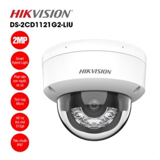 camera ip hikvision DS-2CD1121G2-LIU tích hợp micro, POE, hàng chính hãng