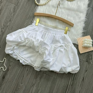 [ CHUPPII BIGSIZE ] CHÂN VÁY BÍ PHỐI NƠ PHỒNG BIGSIZE