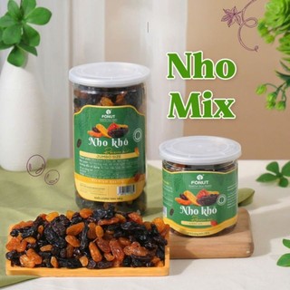[Quà Tặng] Nho Khô Chile thập cẩm 3 màu MONUTS bịch 100gr chua chua ngọt ngọt