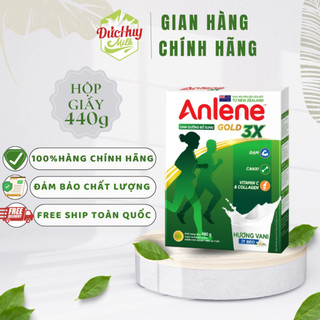 Sữa bột Anlene Gold Movepro (trên 40 tuổi) Hộp 440g Hương Vani/Chocolate _Duchuymilk