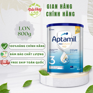 Sữa bột Aptamil Profutura Kid Cesarbiotik New Zealand hộp thiếc số 3 (800g) cho bé từ 24 tháng tuổi
