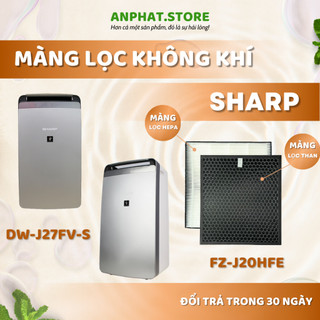 Màng lọc không khí thay thế mã: fz-j20hfe, dw-j27fv-s, hút ẩm kèm lọc không khí, 2in1, màng lọc hepa