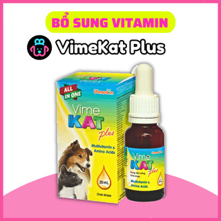 VIMEKAT PLUS bổ sung dinh vitamin dinh dưỡng cho thú cưng chó mèo