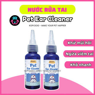 Nước vệ sinh tai chó mèo pet ear cleaner 50ml