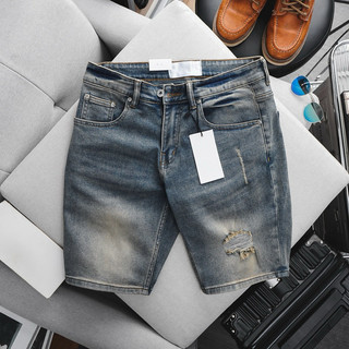 Quần short jean big size nam co giãn slimfit ôm dáng VNXK cao cấp