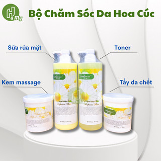 Bộ chăm sóc da hoa cúc 4 món