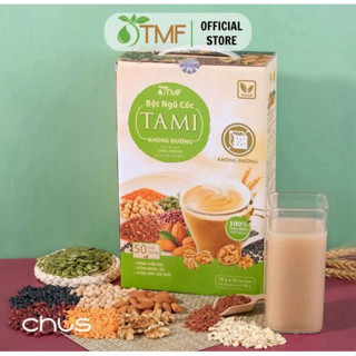bột ngũ cốc TAMI không đường 1 hộp 50 gói