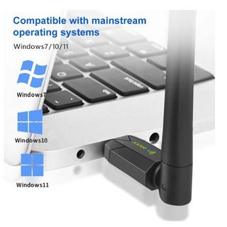 USB WiFi 6 AX286M tốc độ cao, thu sóng mạnh mẽ cho PC & laptop