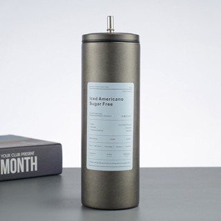  Ly Giữ Nhiệt Iced Americano Inox 304 Đúc Liền Khối Cao Cấp Có Nắp Đậy Tặng Kèm Ống Hút Hàng Loại 1 