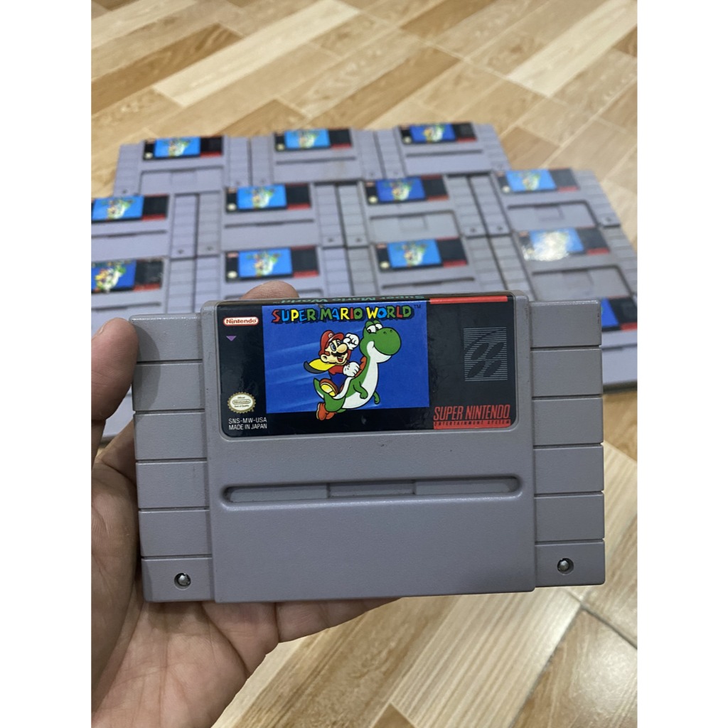 Băng game SNES - Super Mario World