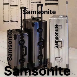 Vali  Samsonite  nhôm đúc khối  Samsonite Premium size 20/24/28/32tay máy bay khóa sập TSA Mẫu VALI cao cấp nhất
