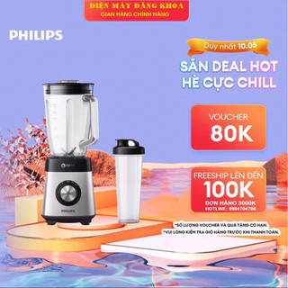 Silicon tặng hoặc ko tuỳ đợt khi mua Máy Xay Sinh Tố Philips HR3573/90