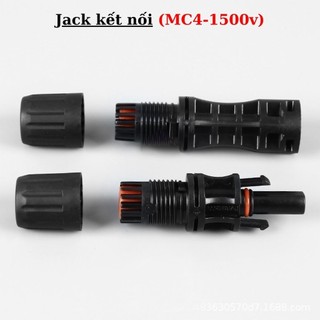 ( Combo 5 bộ )Cặp Jack nối MC4-1000V, 1500V (kết nối tấm năng lượng mặt trời chuyên dụng)