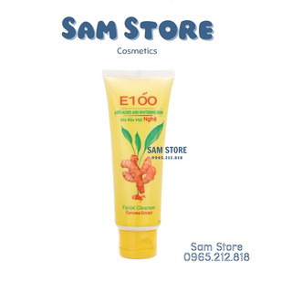 Sữa rửa mặt e100 nghệ 100g