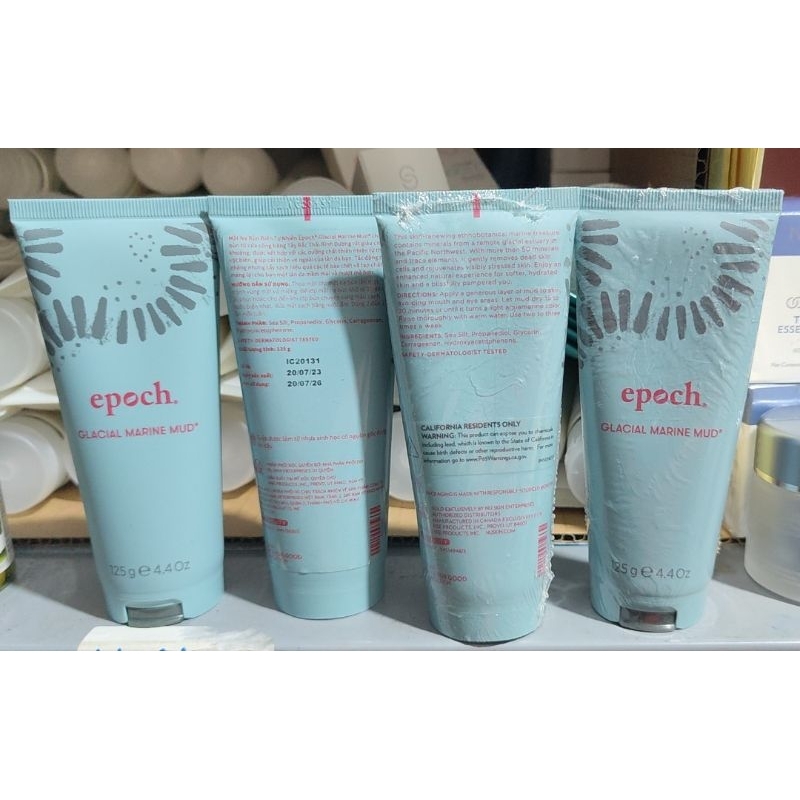 Mặt Nạ Bùn Biển Tự Nhiên Epoch Glacial Marine Mud Nuskin 125g