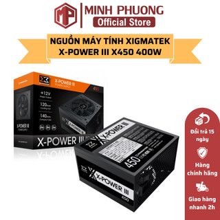 Nguồn Máy Tính XIGMATEK X-POWER III X-450 - Hàng Chính Hãng