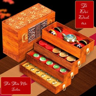 Hộp Trà Tứ Đại Danh Trà (4 loại trà đặc biệt)