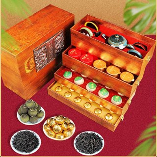 Hộp Trà Tứ Đại Danh Trà (4 loại trà đặc biệt)