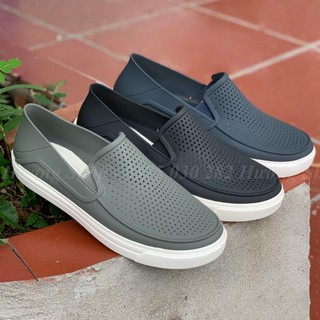 [Hàng xuất] Giày Slip on Citilane Roka, giày nhựa đi mưa siêu nhẹ êm, bền đẹp cho nam