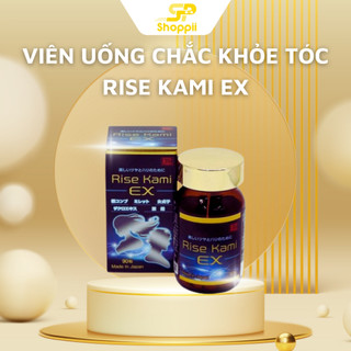 Viên Uống Chắc Khỏe Tóc RISE KAMI EX Ribeto Chắc Khỏe Ngăn Ngừa Rụng Tóc Giúp Tóc Óng Mượt