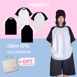 áo thun localbrand PUBERTY signature raglan tee
