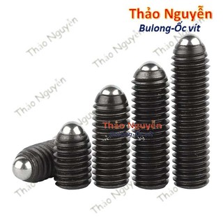 Vít trí đầu bi thép đen size M5 M6 M8 ốc lục giác chìm không đầu