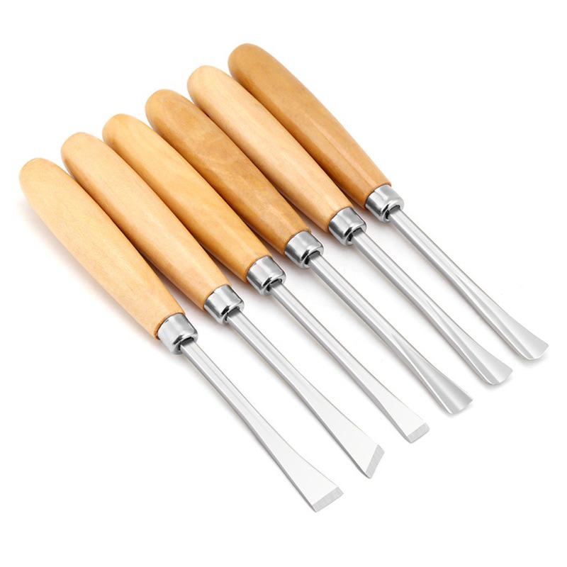 bộ 6 cây đục điêu khắc gỗ