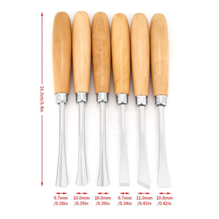 bộ 6 cây đục điêu khắc gỗ