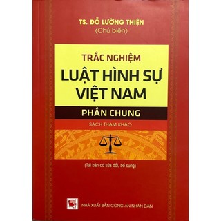Sách - trắc nghiệm luật hình sự việt nam - nxb cand - dân hiền