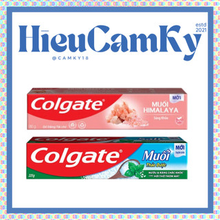 Kem đánh răng Colgate Muối Thảo Dược Herbal Salt 225g | Muối hồng Himalaya 180g
