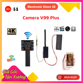 Camera Wifi V99 Plus 6 Mắt Hồng Ngoại Quay Đêm Sắc Nét, Bản Hộp Nhựa Tản Nhiệt. Bảo Hành 12 Tháng.