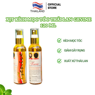 Xịt mọc tóc Hair Tonic GEVINE thái lan, xịt kích mọc tóc, ngăn ngừa rụng tóc 120ml fata co's