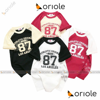 Áo thun nữ form baby tee chất thun borip ôm body in số 87