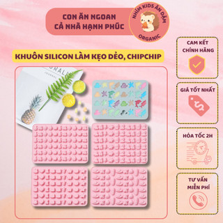 Khuôn Silicone Làm Thạch, Kẹo Dẻo, Kẹo ChipChip Dễ Thương