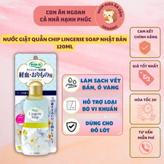 Nước giặt đồ lót, quần chip lingerie soap 120ml nhật bản