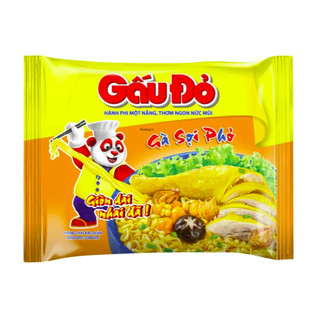 Combo 5 gói mì gà sợi phở gấu đỏ