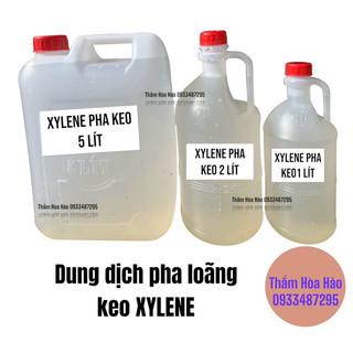 Dung môi pha keo, pha sơn Xylene. Dung môi Xilen tẩy rửa, pha keo.