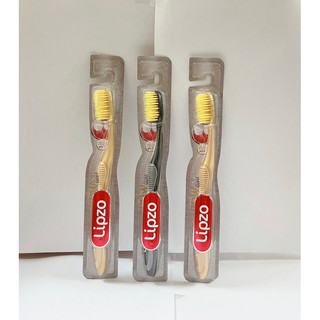 Combo 3 bàn chải đánh răng lipzo wow gold dành cho người lớn