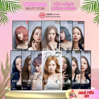( Mẫu Mới ) Thuốc Nhuộm Tóc An Toàn Tại Nhà Dạng Bọt Biển BlackPink Mise En Scene Hello Bubble 30ml Hàn Quốc