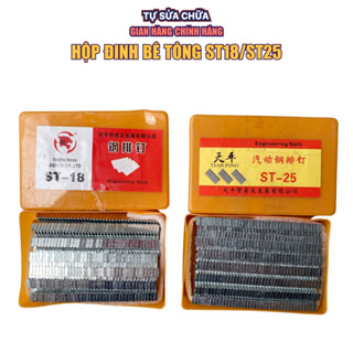 Hộp 800 Đinh bê tông ST18 ST25 dùng cho búa đóng đinh, súng bắn Đinh