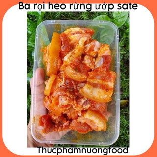 Ba rọi heo rừng lai ướp sẵn 🌶🌶