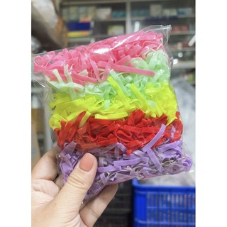 1 túi 100gr thun - chun cột tóc, nịt tóc cao su