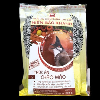 Cám chim chào mào hiển bảo khánh hbk số 2 - 200gr