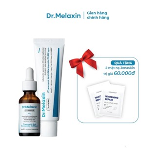 Combo TX cải thiện thâm nám, dưỡng trắng da Serum 30ml + Kem 50g Dr Melaxin