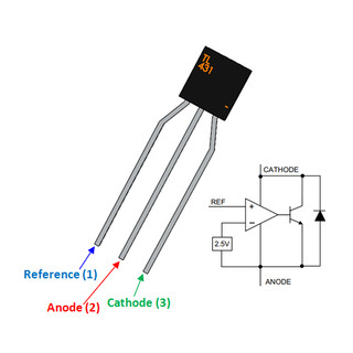Combo 10 ic ổn áp TL431A