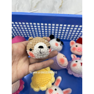móc khoá chó shiba handmade