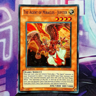 [ Đỗ Lạc Shop ] Thẻ Bài Mint90 Yugioh Monster The Agent of Miracles - Jupiter- Super